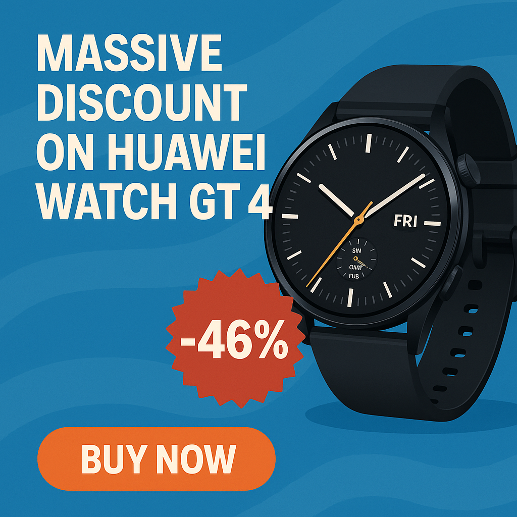 The excellent connected watch is half price, quickly!